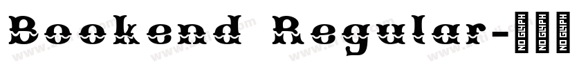 Bookend Regular字体转换